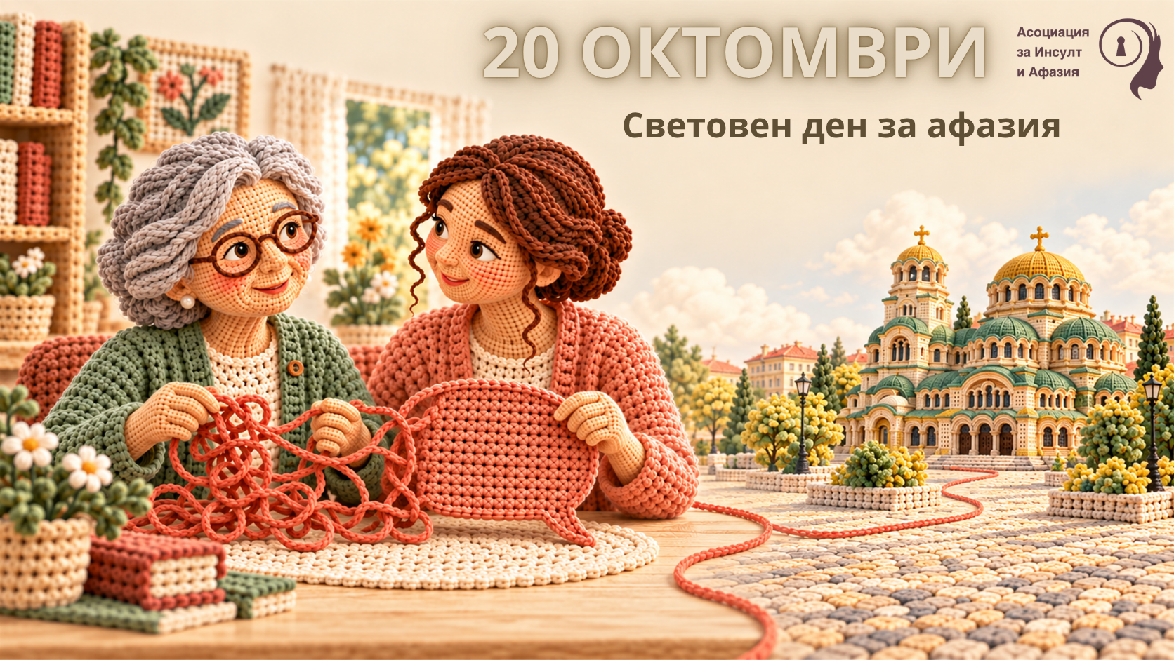 На 20 октомври призоваваме за подкрепа на хората с афазия